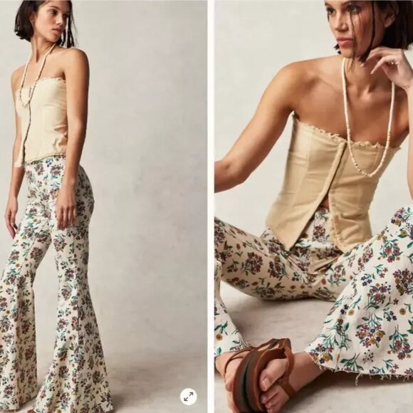 We The Free Pants - 041 We the Free Just Float On High Rise Flare NWT Size 28